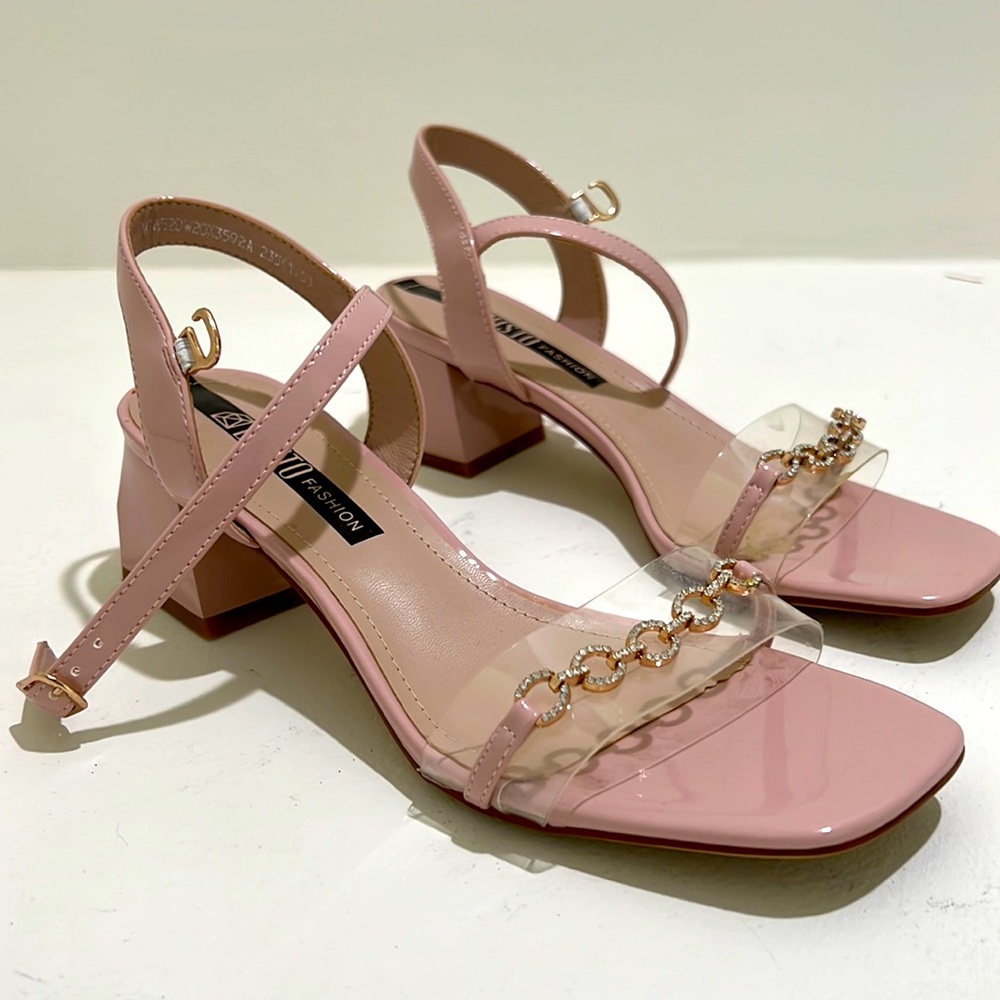 Summer pink heels